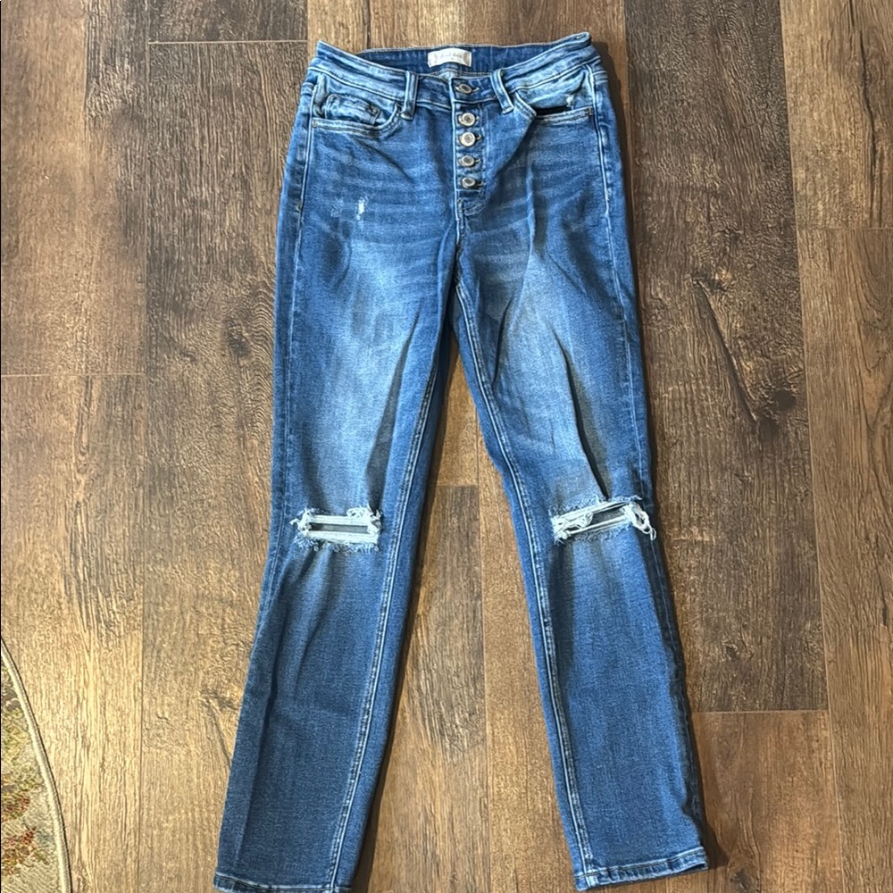 Vervet for Altar’d State button fly skinny jeans 28